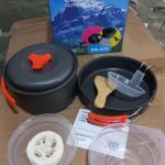 juego de ollas ultraligero de camping ds-200