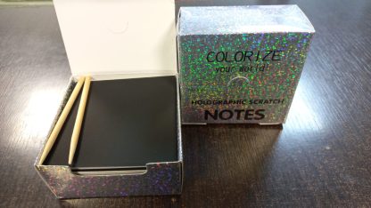 tarjetas para raspar multicolor