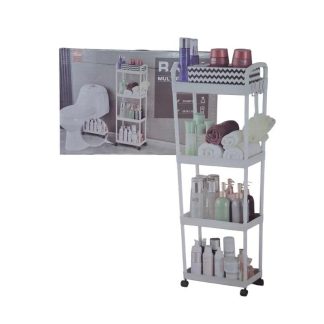ORGANIZADOR CON RUEDAS Y ESTANTES COCINA BAÑO S-2399