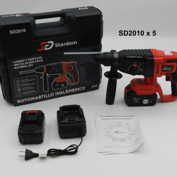 ROTOMARTILLO INALAMBRICO TALADRO STARDOM SD2010