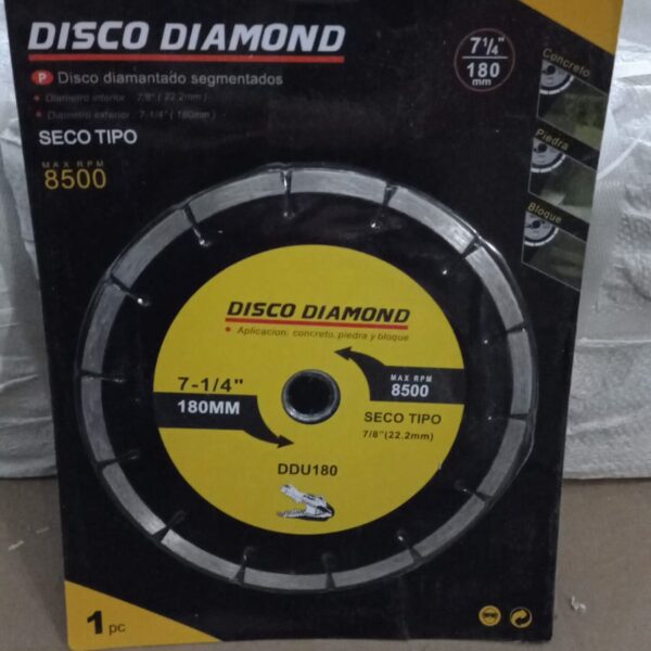 disco de corte diamente laser codigo s0852