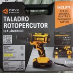 taladro rotopercutor inalambrico oryx el699