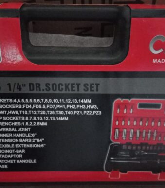 kit de herramientas llave tubo por 53 piezas