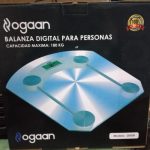 balanza digital ogaan personal de baño cuadrada