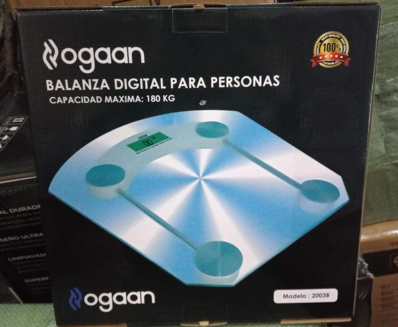 balanza digital ogaan personal de baño cuadrada balanza digital ogaan personal de baño cuadrada