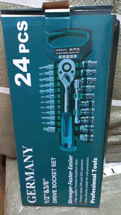 llave crique con tubos 24 piezas xr-24