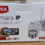 camara ip seisa 2,5" 8 leds con puerto de red ipc-ts16