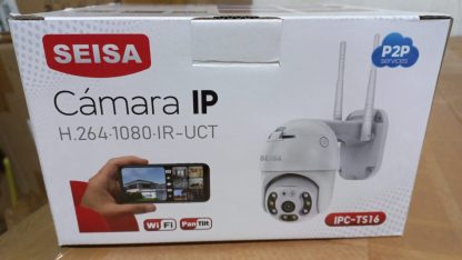 camara ip seisa 2,5" 8 leds con puerto de red ipc-ts16