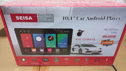 QM-1004B STEREO ANDROID MP5 PARA AUTO 10.1" (2+64G), CON CAMARA TRASERA Y CARPLAY