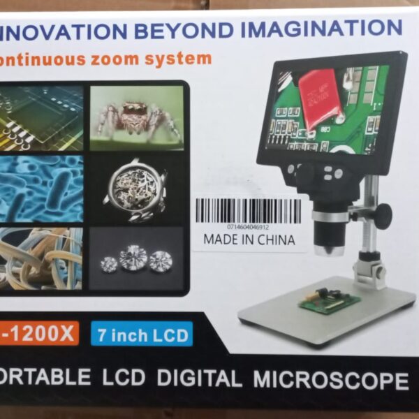 microscopio digital con pantalla modelo b1200