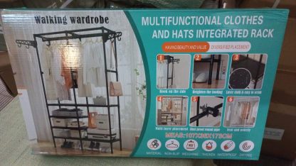 organizador de ropa con perchero wh-9127-2