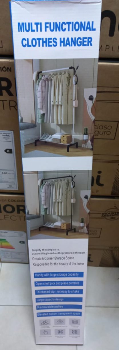 perchero  organizador ropa modelo 9128