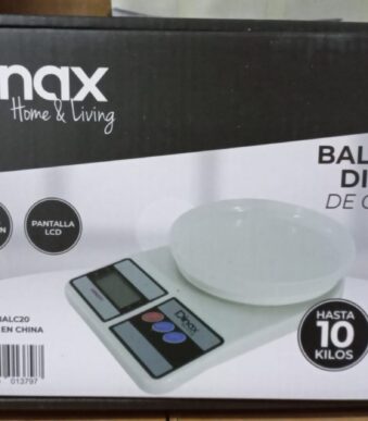 balanza de cocina dinax con bowl