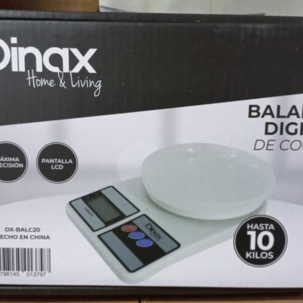 balanza de cocina dinax con bowl