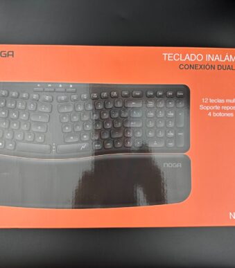 TECLADO ERGO INALAMBRICO + BT NKB-Q90