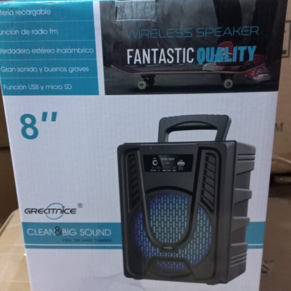 parlante gts-1830 8"