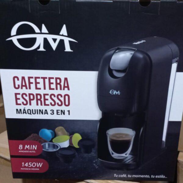 cafetera expresso om multicapsulas om 9706