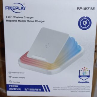 cargador inalmbrico con luz w718