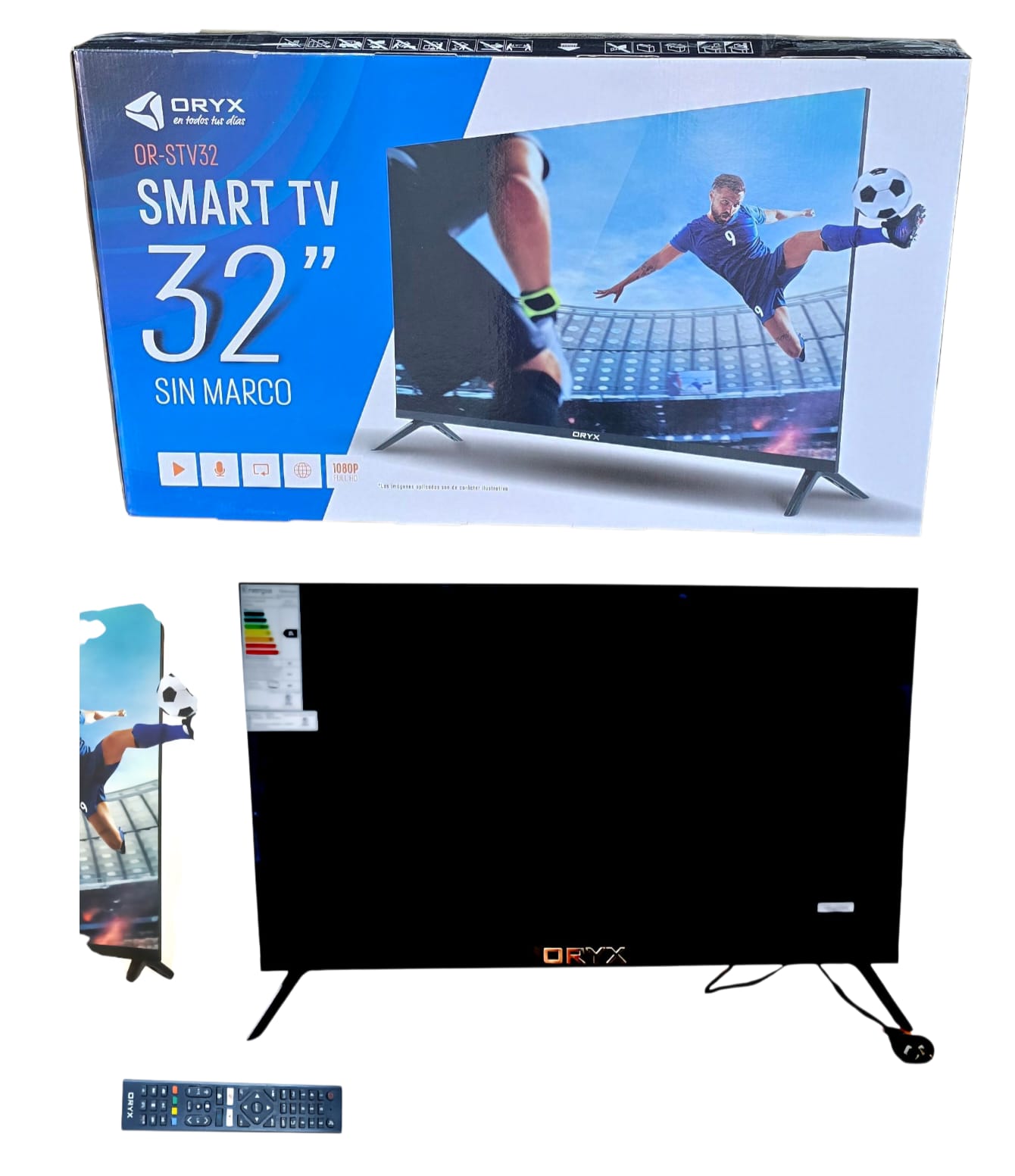 smart tv oryx 32" sin descuento con android smart tv oryx 32" sin descuento con android