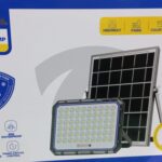 reflector de exterior con panel solar 100w