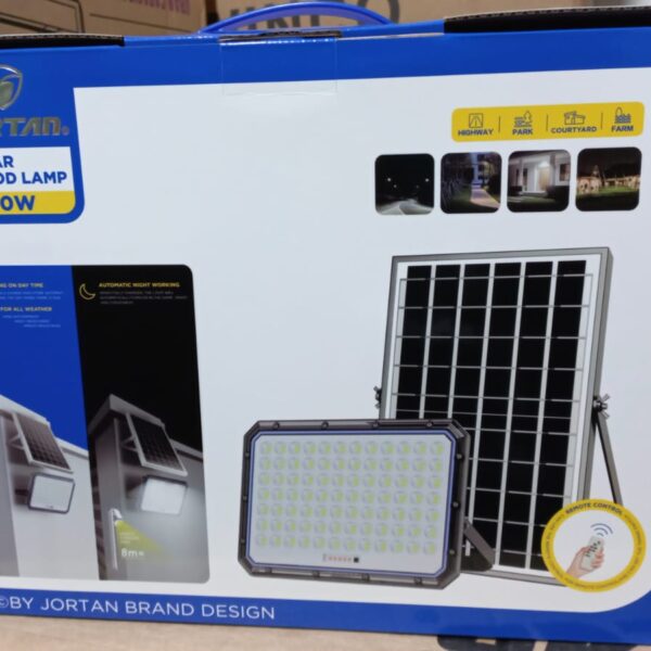 reflector de exterior con panel solar 200w