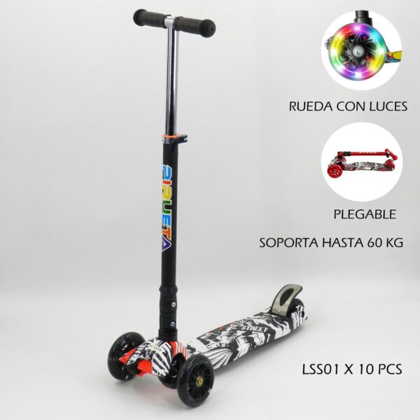 monopatin 3 ruedas modelo lss01