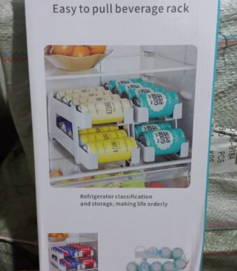 ORGANIZADOR DE LATAS PARA HELADERA