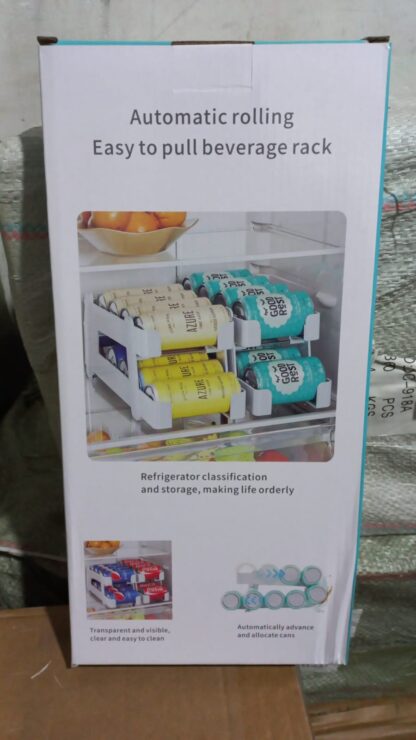 ORGANIZADOR DE LATAS PARA HELADERA