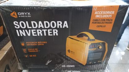 soldadora inverter oryx or200wd