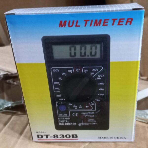 tester multimetro digital dt-830b