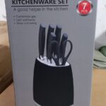 set de cuchillos con soporte jk-4117