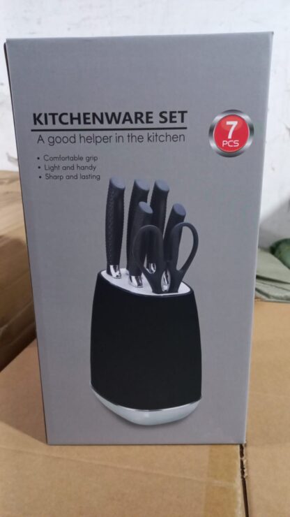 set de cuchillos con soporte jk-4117