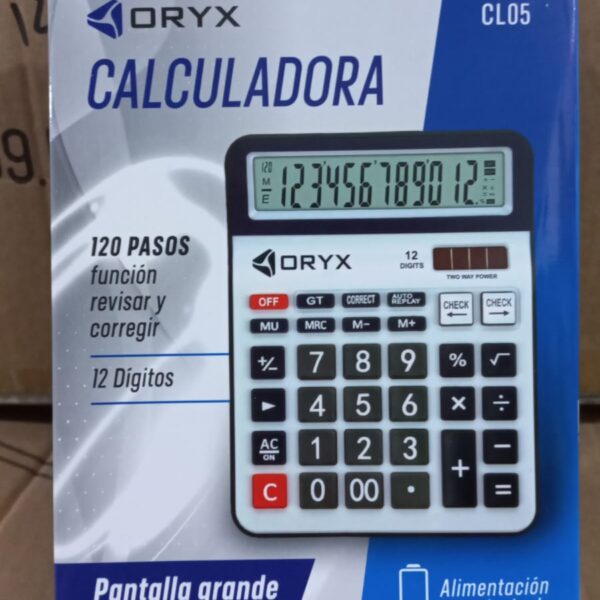 CALCULADORA ORYX CL-05