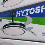 ventilador hytoshy retractil con luz 30w calida y fria modelo 8111