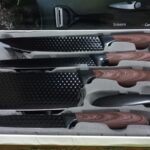 set de cuchillos + hacha + pelapapa er-0588