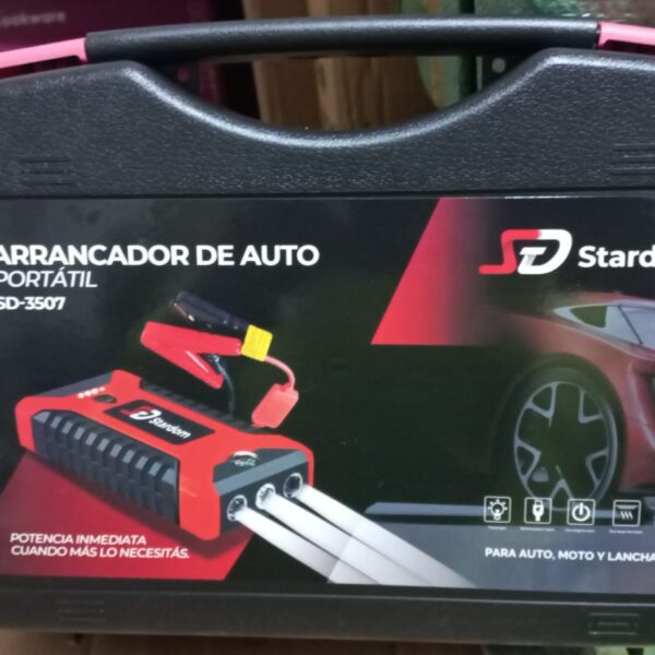 arrancador de auto portatil a bateria mod 3507