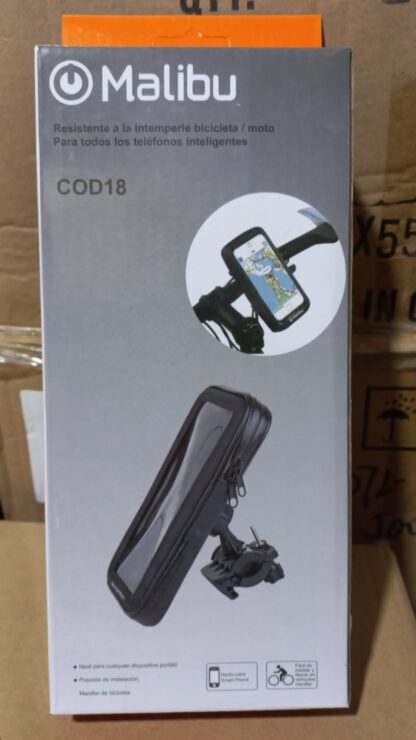 SOPORTE MALIBU MANUBRIO BICI/MOTO COD 18