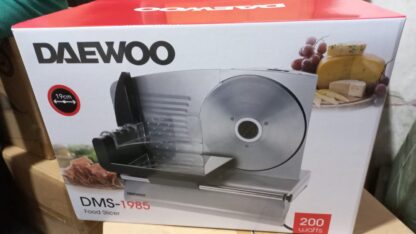 CORTADORA DE FIAMBRE DAEWOO DMS-1985 HOGAREÑA
