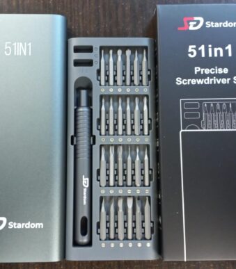 destornillador de precisión 51 en 1 aluminio imantado