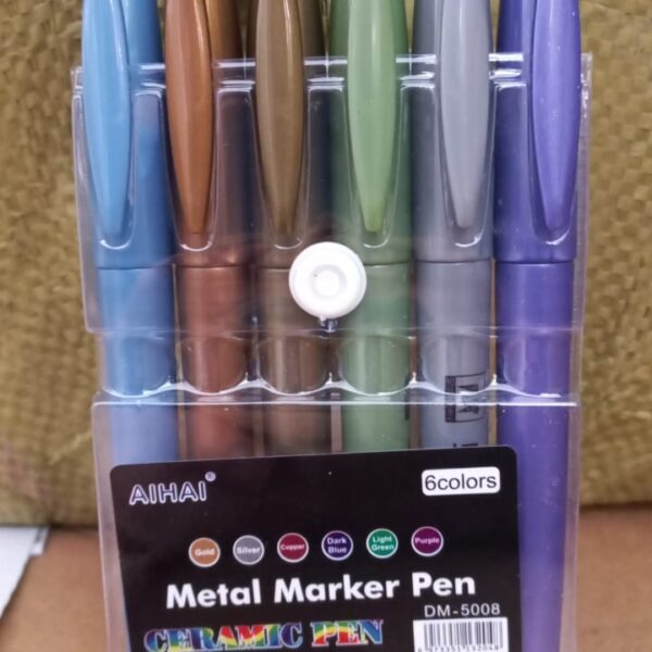 MARCADORES METALIZADOS X6 DM5008