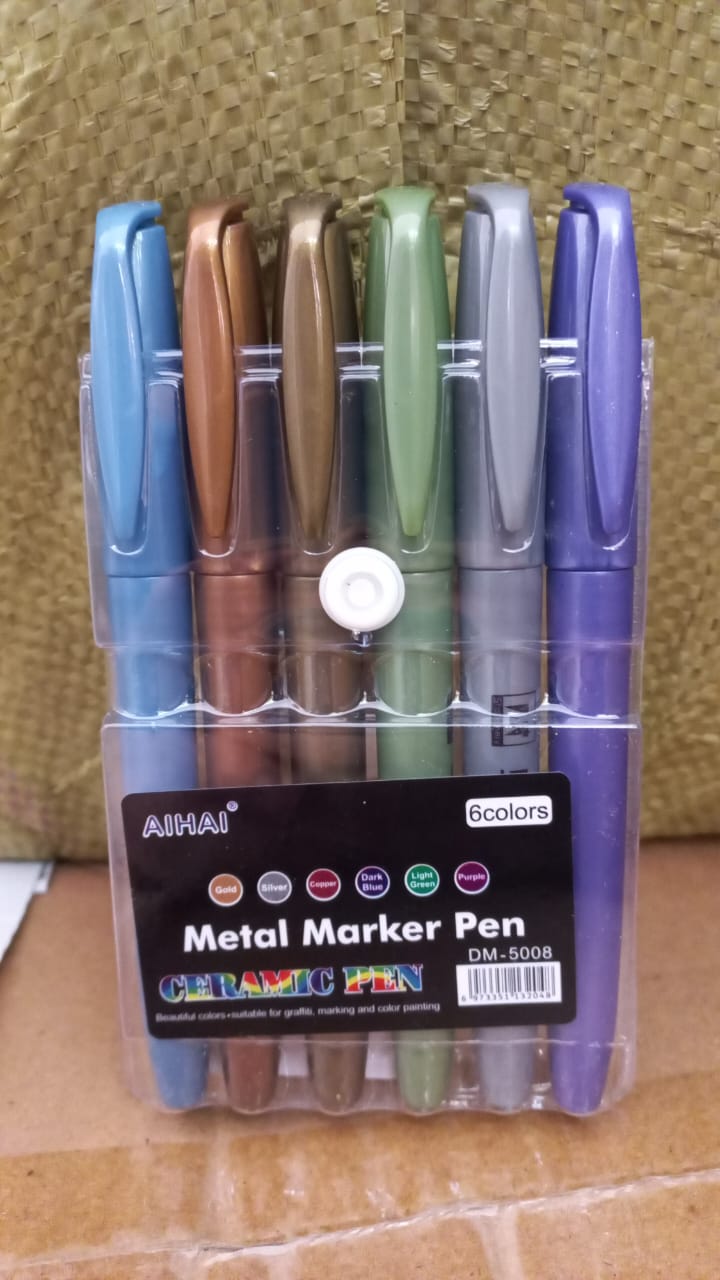 MARCADORES METALIZADOS X6 DM5008 MARCADORES METALIZADOS X6 DM5008