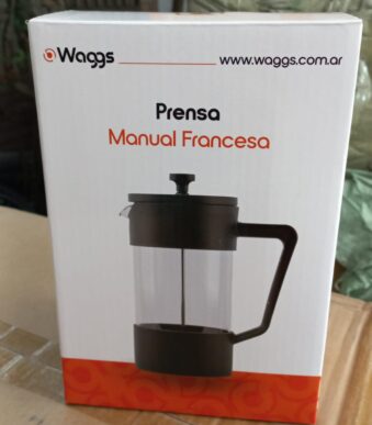CAFETERA PRENSA WAGGS CAFE02 VIDRIO