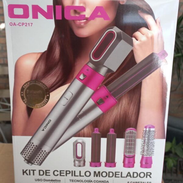 kit de cepillo moldeador 5 en 1 onica oa-cp217