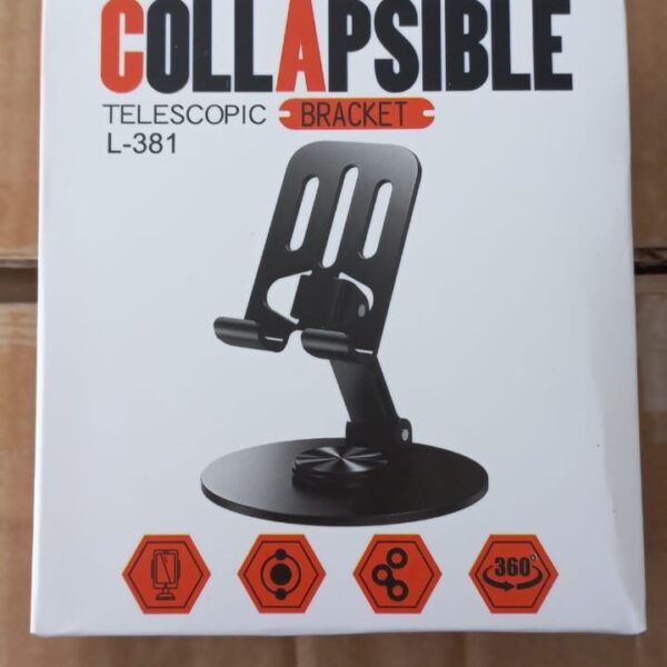 soporte metalico para celular l-381