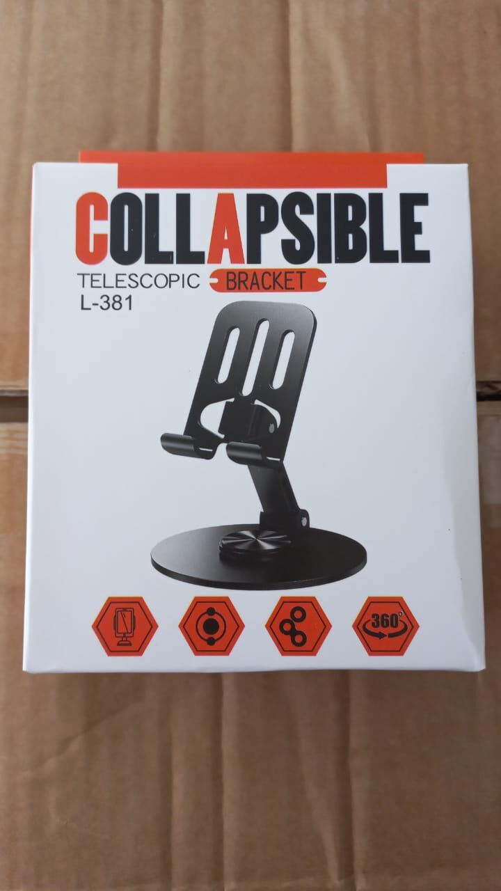 soporte metalico para celular l-381 soporte metalico para celular l-381