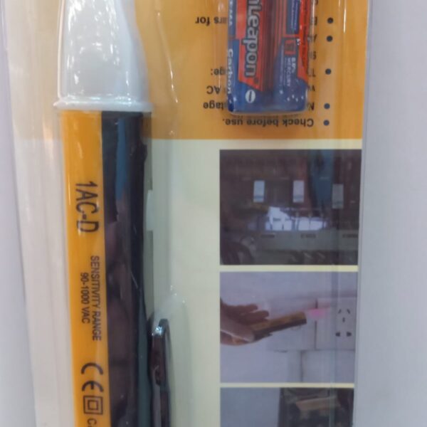 Lapiz tester, alerta de voltaje con luz con pilas