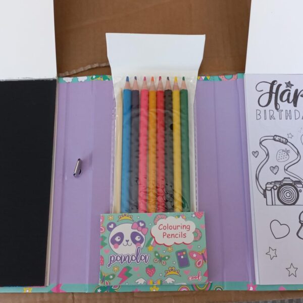 librito para colorear con lapices xyh-880