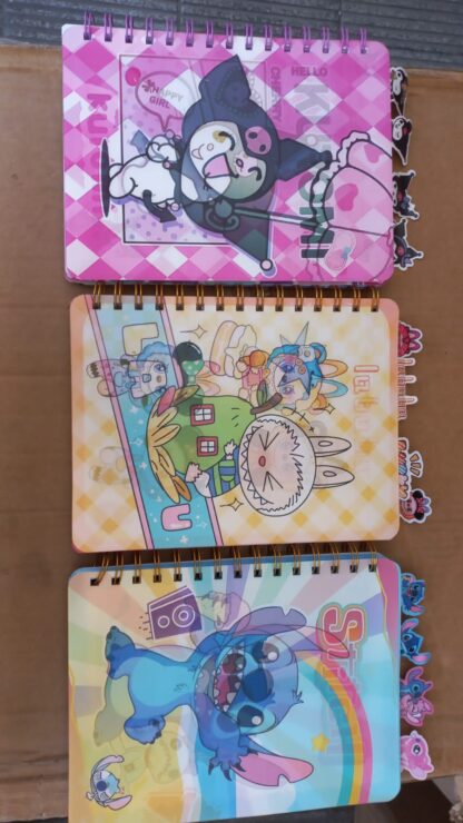 librito para colorear 3 d personajes