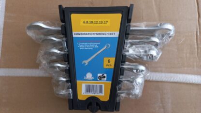 juego de llave combinada 6 al 17  6 piezas codigo 1906