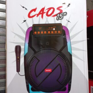 parlante mixor caos 15"